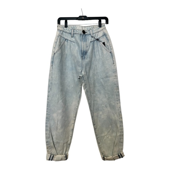 One Teaspoon Streetwalkers Jeans Womens 26/4 US Florence light blue wash NWT - Picture 2 of 9